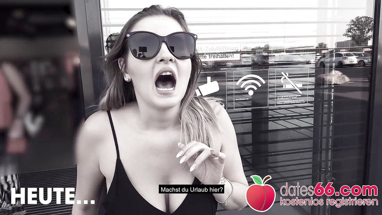 Dates66: 베를린 공항에서 따먹히는 자연산 거유 Candy Alexa