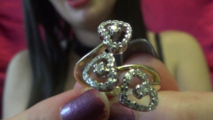 Goddess Misha Goldy: I love to spend your money on golden jewerly!!!!