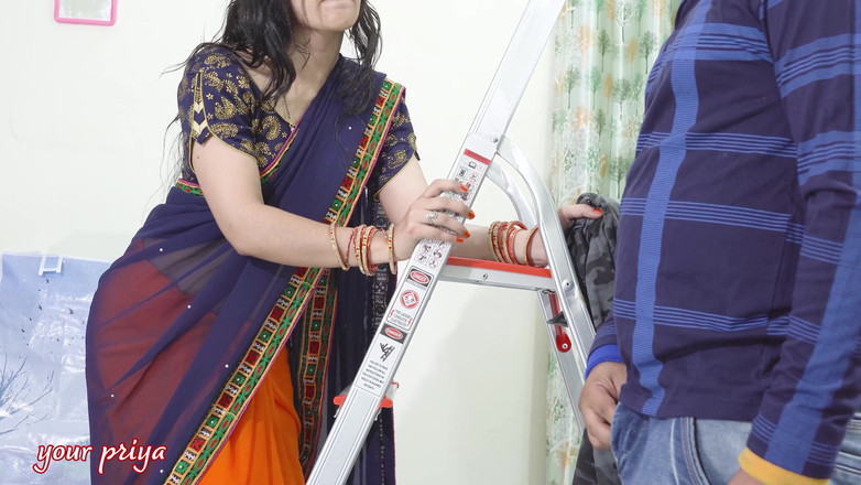 Your Priya: Bhabhi saree comel bernakal dengan abang iparnya untuk seks dubur...