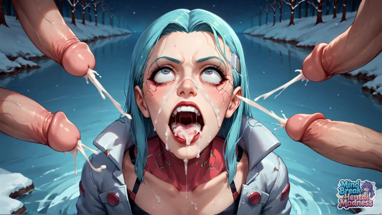 Mind Break Hentai Madness: Orgasmo com capuz vermelho em Snowy Peaks