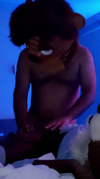 Furry Femboy Fucked Bareback by Daddy Murrsuiter, Then Sucks Him Clean