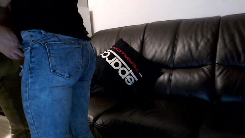 MagicStas: Jeu de chatte et de cul en jean