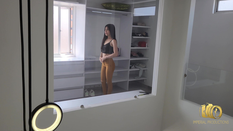 Jopy sex: Amateur Couple Is Recorded by a Camera While They Undress...