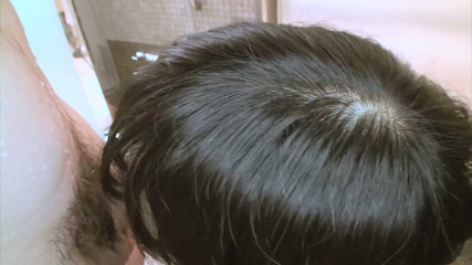 Asian Mature Climax: Sexy asiatic babe sucks cock in the bathroom