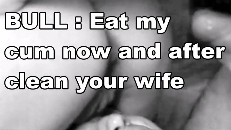Cuckoby: Kisah cuckold menelan mani