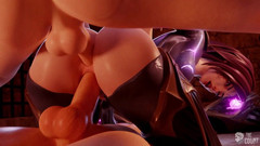 Smixix: Lol Kaisa Animație sex în trei muie și ejaculare înăuntru dublă porno 3D hentai...