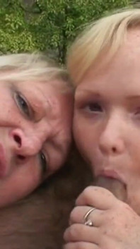 Two elderly people go fishing and find a young girl sunbathing