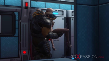 3dxpassion: Alien sex at the Mars base camp! A hot horny...