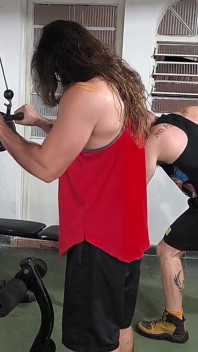 Hooking up at the Gym with the Viking of Taubaté