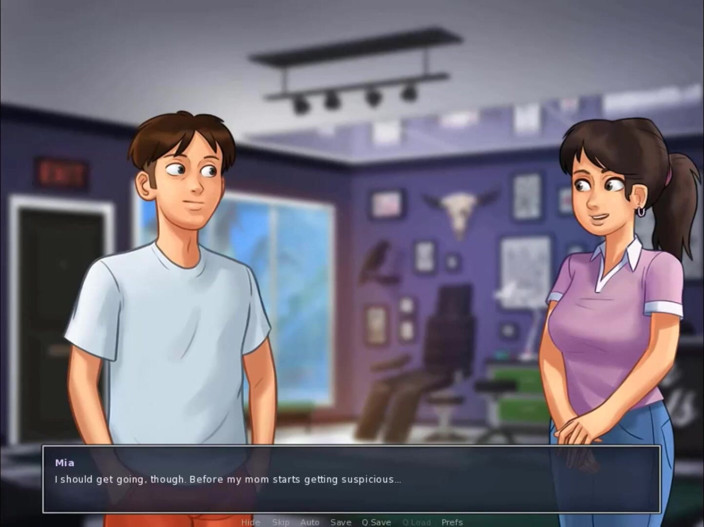 Cartoon Play: Summertime Saga part 184 - remaja bertatu comel