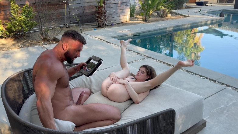 Alfiecinematic: ホットな小柄なニコール・レイの舞台裏