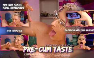 KinkyHome: Palle e cazzo succhia con un incredibile sperma caldo in...