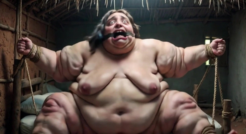 YOUR BEST FANTASY: Desperate SSBBW in Rope Bondage - Dripping Fat Wide Pussy