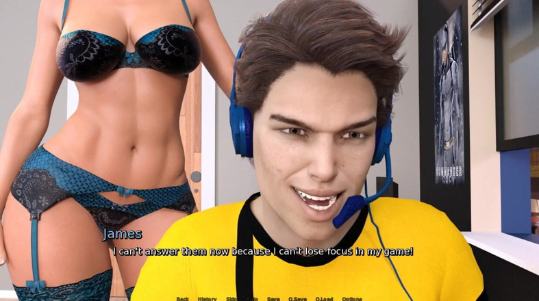 XXX Games Bunk: Laura lujuriosa secreto - juego de roles - Laura sin saberlo se...