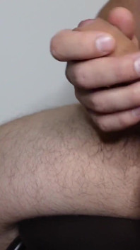 Ich edging meinen extra harten schwanz, bevor er zwei ladungen in folge kommt