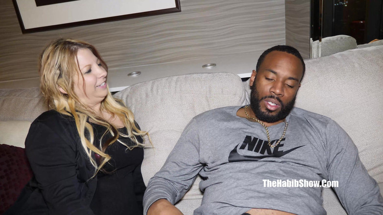 The Habib Show: フルビデオ BBC ジョヴァン・ジョーダンがセクシーなミルフ・ブロンドのアリエルとセックスするスタブ