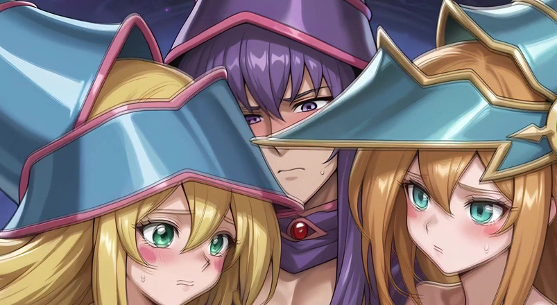 Prznai: Darl Magician Girl, 마술사 발키리아, 다크 마술사 (ffm) Yugioh