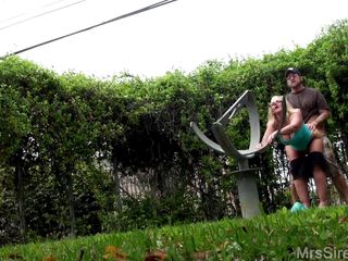 Thumbnail of Naughty outdoor slut