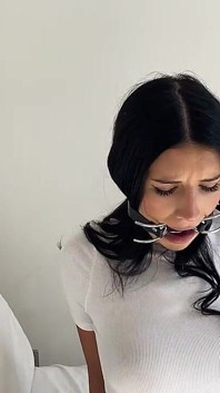 Tatti Got Ring-gagged, Spider-gagged, and Handcuffed! 720p)(discounted)