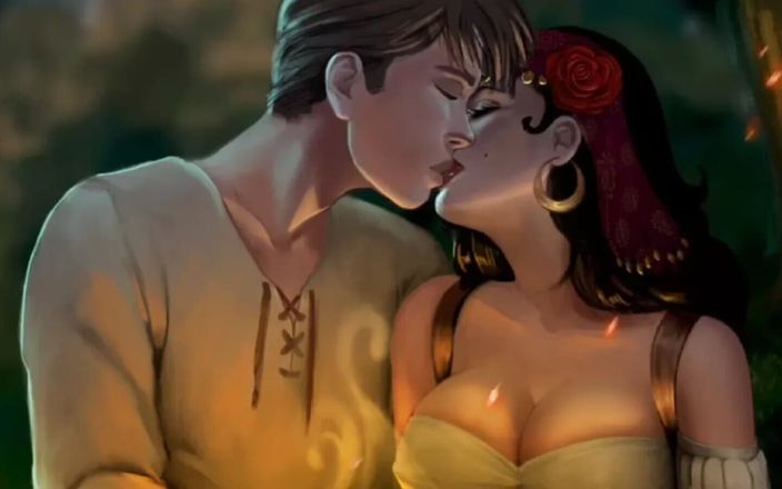 Naughty gameplays: Was für eine legende # 8 - heiße zigeuner-MILF