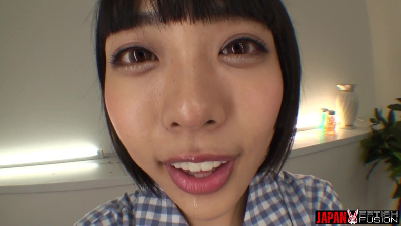 Japan Fetish Fusion: Lidah basah, mulut kotor, Bratty Stare - Yua Nanami Berani Awak...