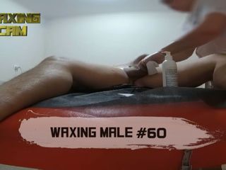 Waxing cam: वैक्सिंग पुरुष #60
