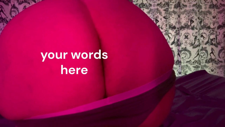Emma Barry: Chubby Sissy Emma Spanks Herself and Offers Her Body to...