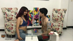 Aku nekat nyepong kontol abang tiriku!