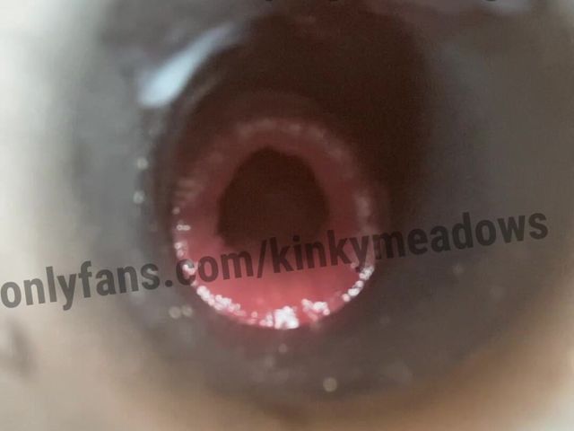 Hollow Anal Plug Training (Kinky meadows)