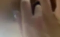 Clitoris and G-spot Masturbation on All Fours 1/2