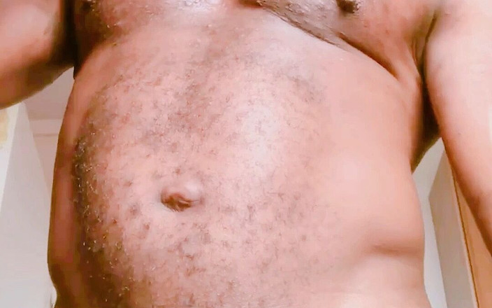 Black smoking muscle stepdad: Zigarre, Muskelbeugung