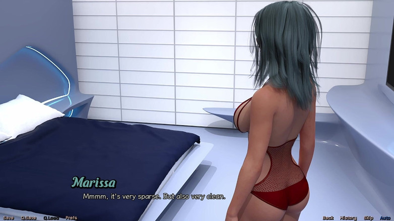 AVN Teller: Rătăcită în spațiu - Miranda este futută tare și îi place să călărească pula...