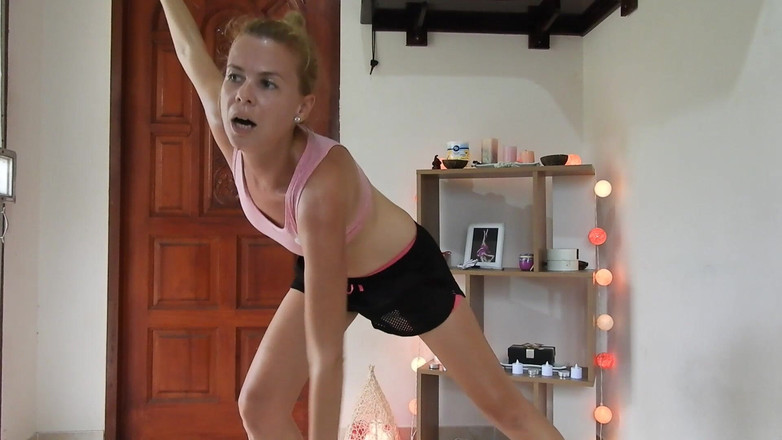 MissAnja_FH: Sweaty Workout W Shinygstring Stuffin/d2