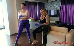 Dupla sessão de cinta-com Ava Von Medisin