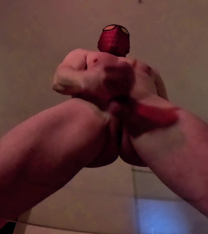 Gay80cum: Wytrysk na szklanym stole