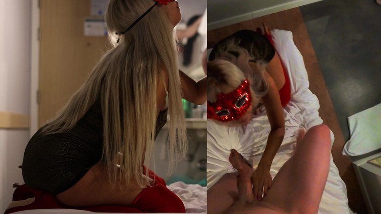 FlirtynDirty: Elena'nın gizli konaklaması: otelde maskeli seks