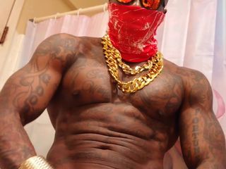 Hallelujah Johnson: Black Hairy Cock and Balls Hallelujah Johnson - Part 28