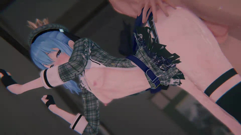 Tomu aisuman: Suiseiovo komando smazané: cowgirl, POV Sandwich DP
