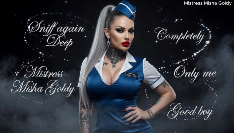 Goddess Misha Goldy: Zwei Finger und komplettes Brainstorming