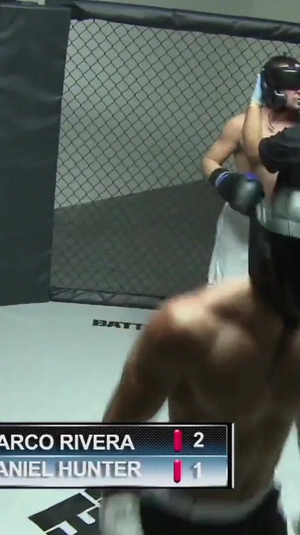 Brunette Lexi Summers with natural tits gets fucked in the ring (Super boobs LTG)