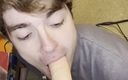 Niko Springs: Huge Dildo Explodes All Over My Cute Twink Face