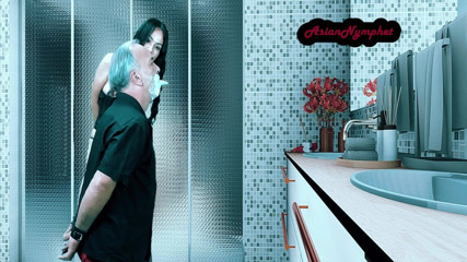 Asian Goddess: Boca sucia castigada dominatrix asiática