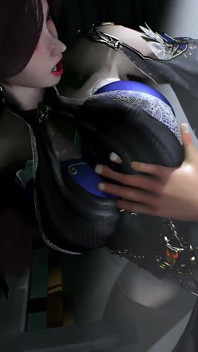 Cao Ying Built to Tease: Bigbutt in 3D - 3D Animation