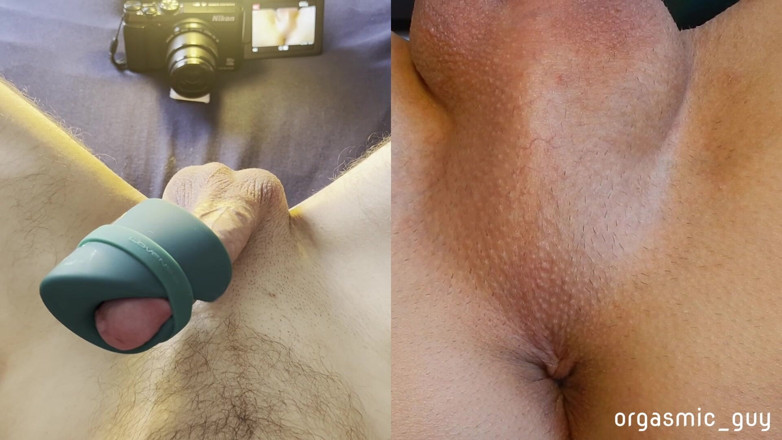 orgasmic_guy: Mainan kegemaran saya memberikan saya orgasme yang sengit - pandangan berbelah...