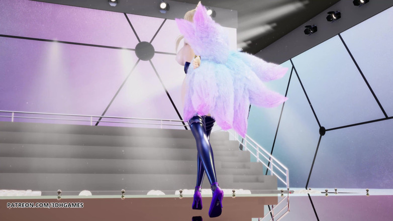 3D-Hentai Games: [MMD] Чунг Ха - play Kda Ahri, сексуальный стриптиз лиги легенд без цензуры, хентай