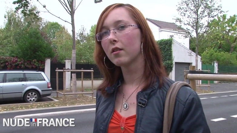 La France a Poil: Pretty young and small titted readhead slut banged and sodomized...