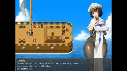 Cumming Gaming: Nymphomania Priestess Cuckold Hentai Game Ep.11 Kissing My GF After...