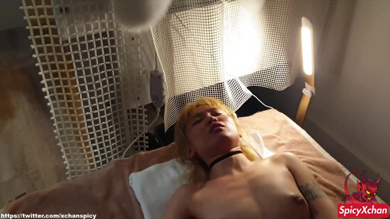 SpicyGum: Chinese girl Xiaoyu providing a special Chinese massage with creampie