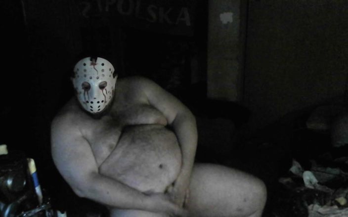 Jerking Perv: Ich wichcke meinen schwanz in einem kondom, bis ich komme