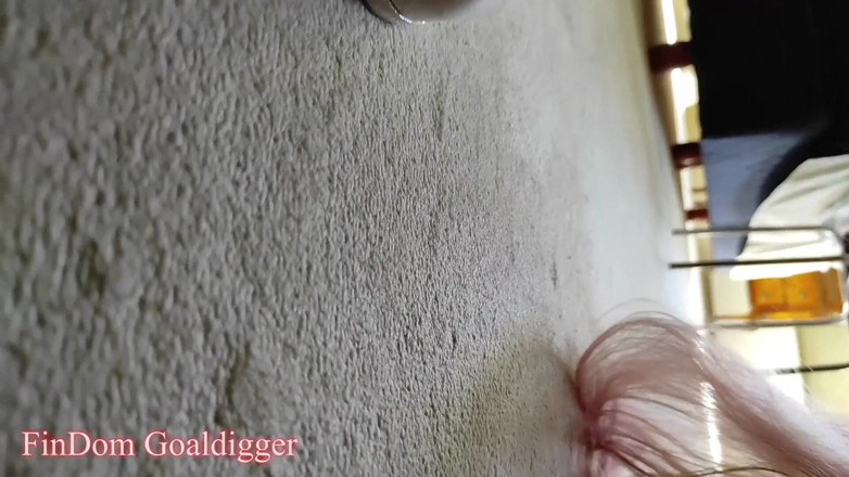 FinDom Goaldigger: Mancia per il mio cazzo e adoralo!